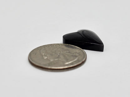 Obsidian Heart Cabochon