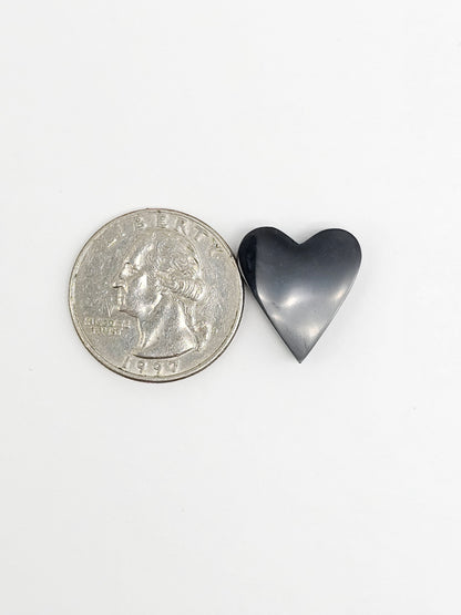 Obsidian Heart Cabochon