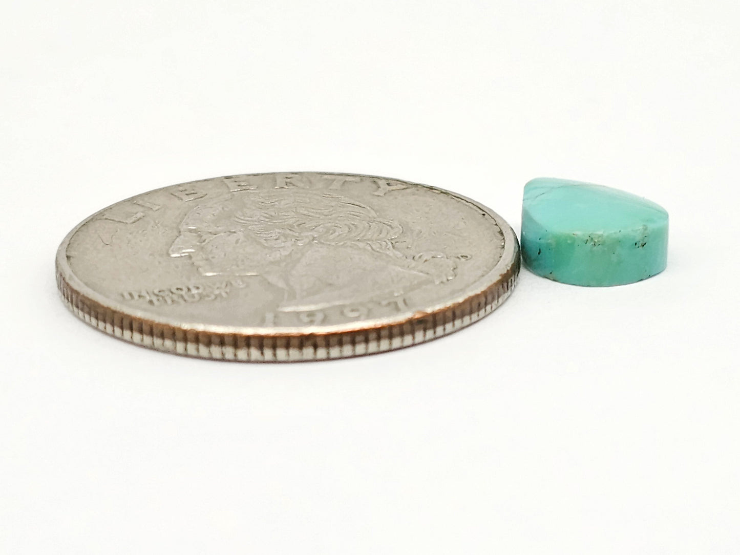 Mexican Turquoise Cabochon | Artisan Cut Gemstone