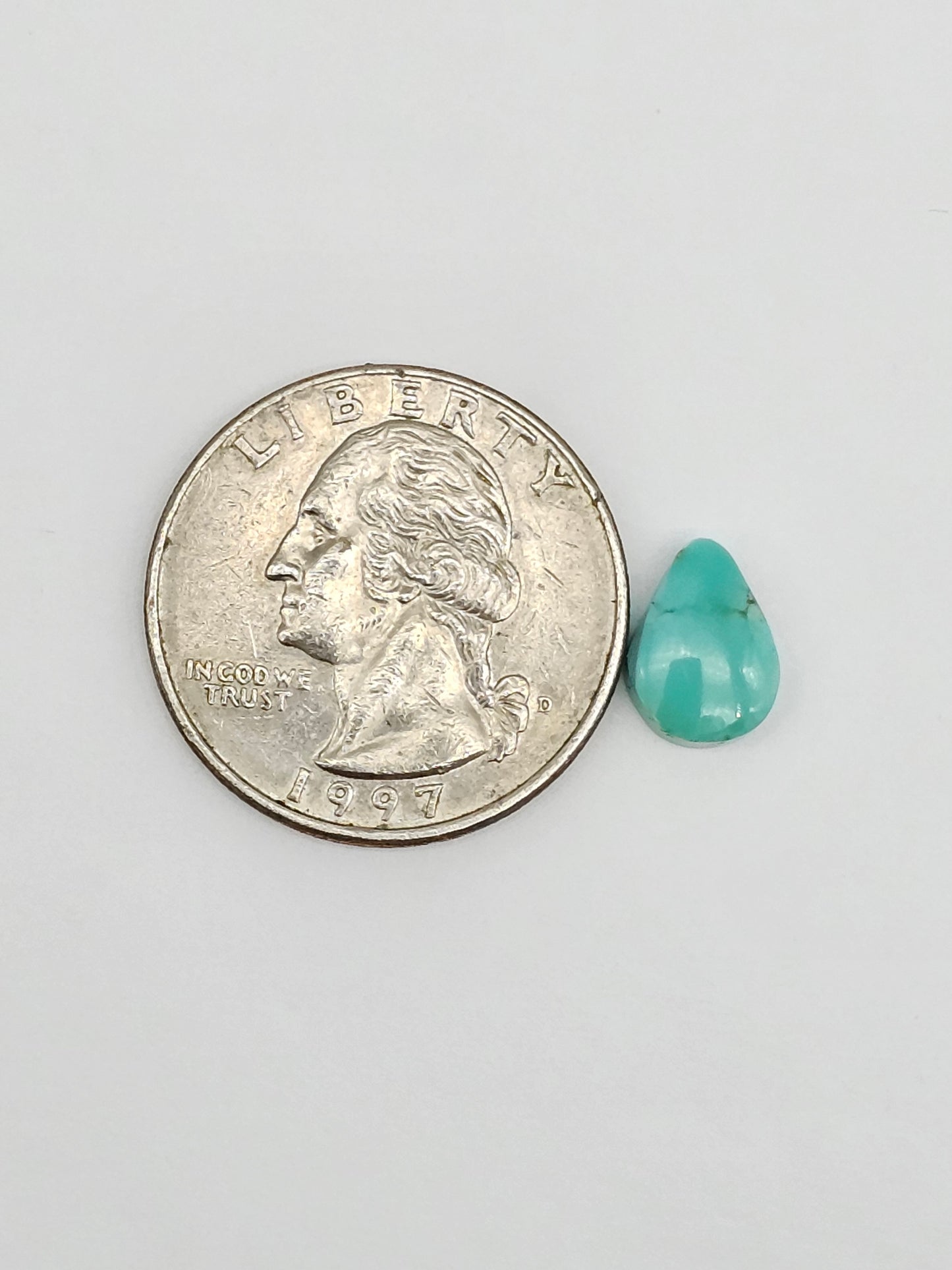 Mexican Turquoise Cabochon | Artisan Cut Gemstone
