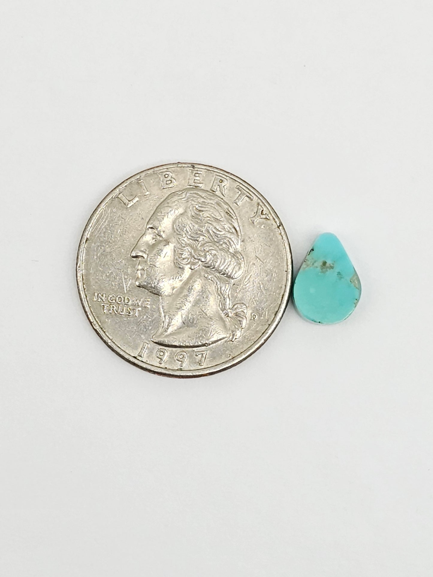 Mexican Turquoise Cabochon | Artisan Cut Gemstone