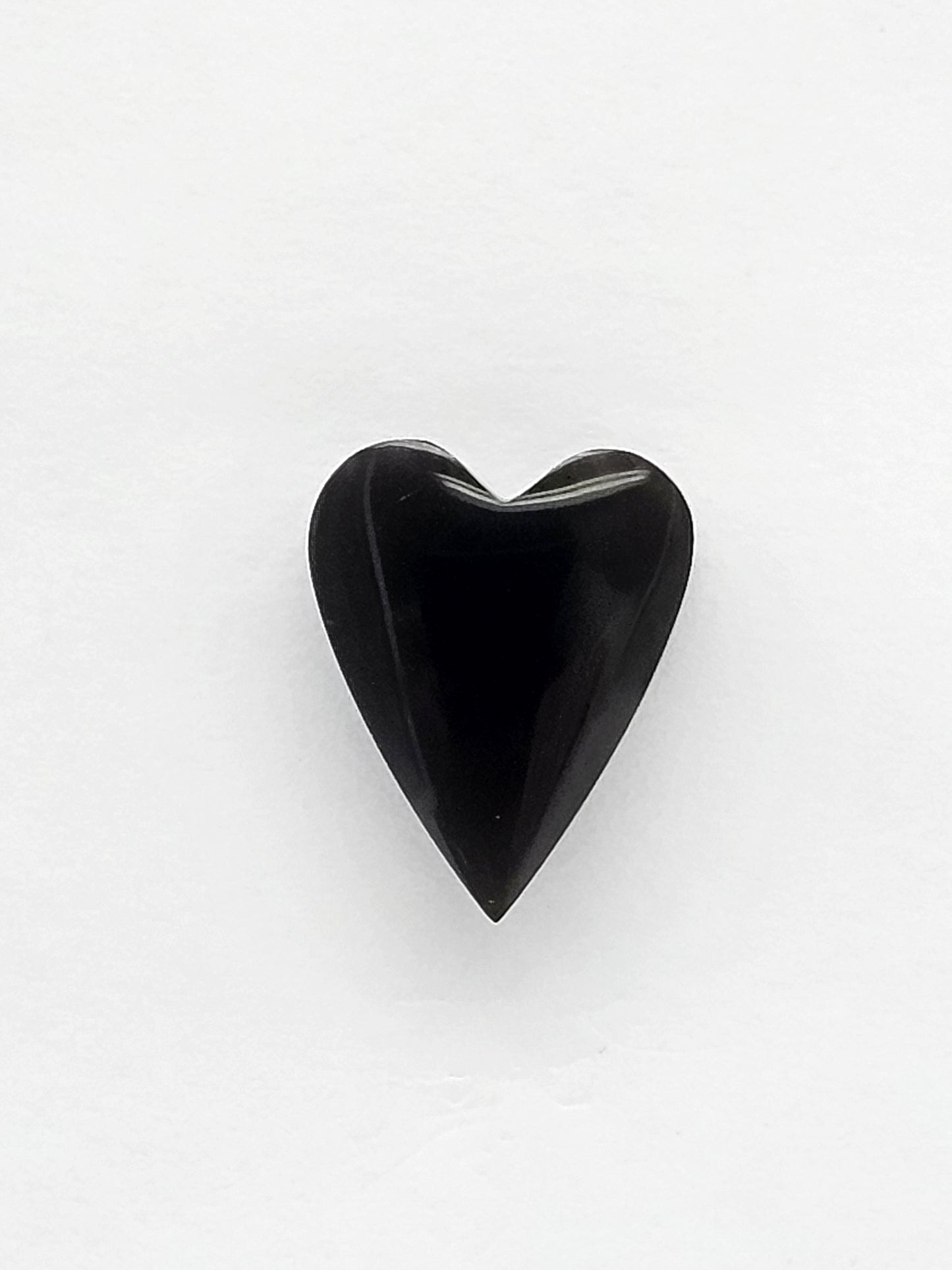 Obsidian Heart Cabochon