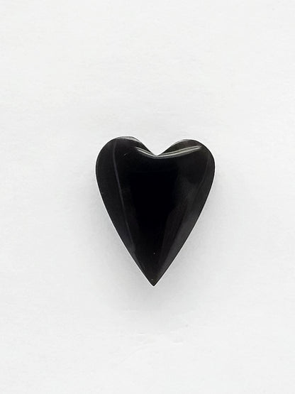 Obsidian Heart Cabochon