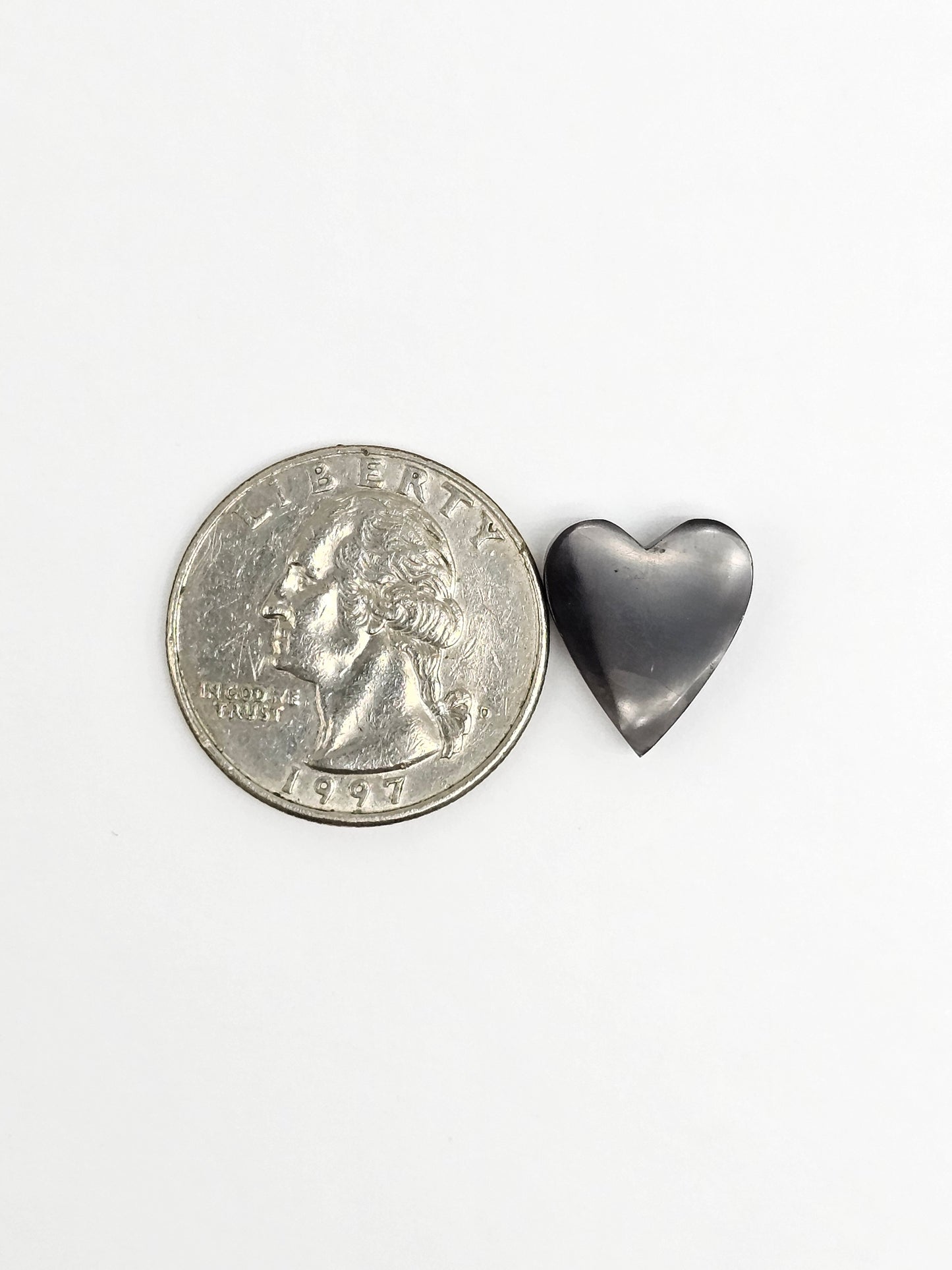 Obsidian Heart Cabochon