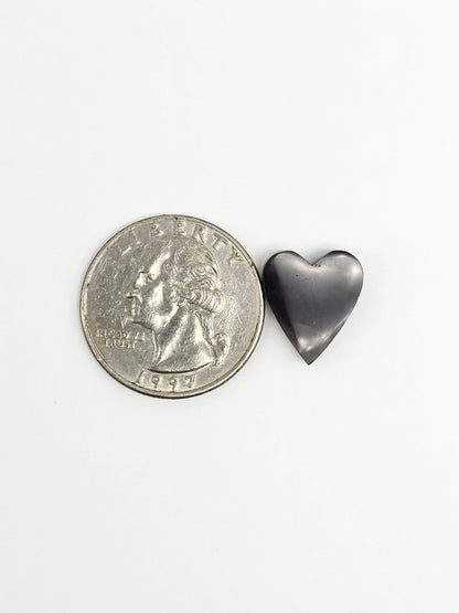 Obsidian Heart Cabochon