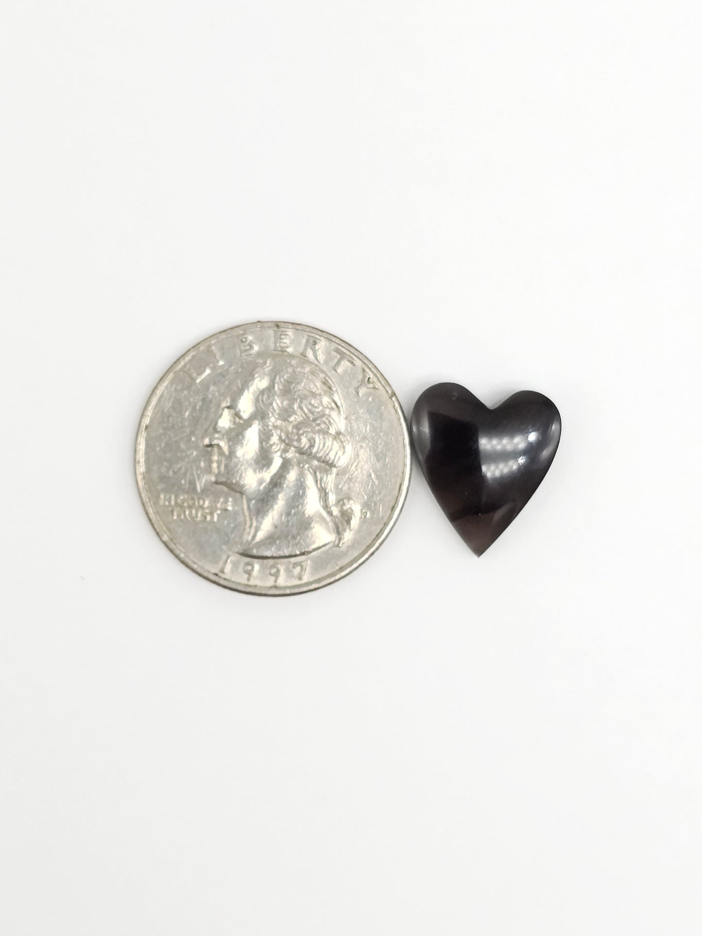 Obsidian Heart Cabochon