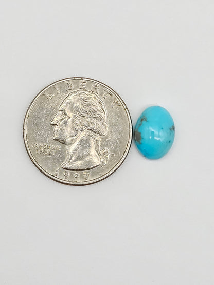 Mexican Turquoise Cabochon | Artisan Cut Gemstone