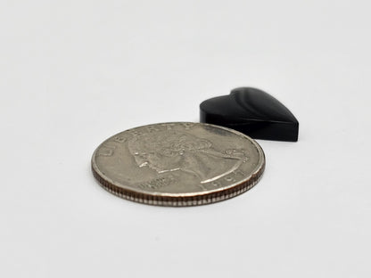 Obsidian Heart Cabochon