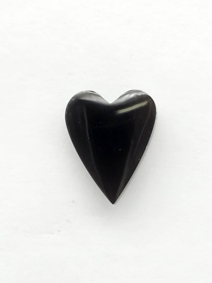 Obsidian Heart Cabochon