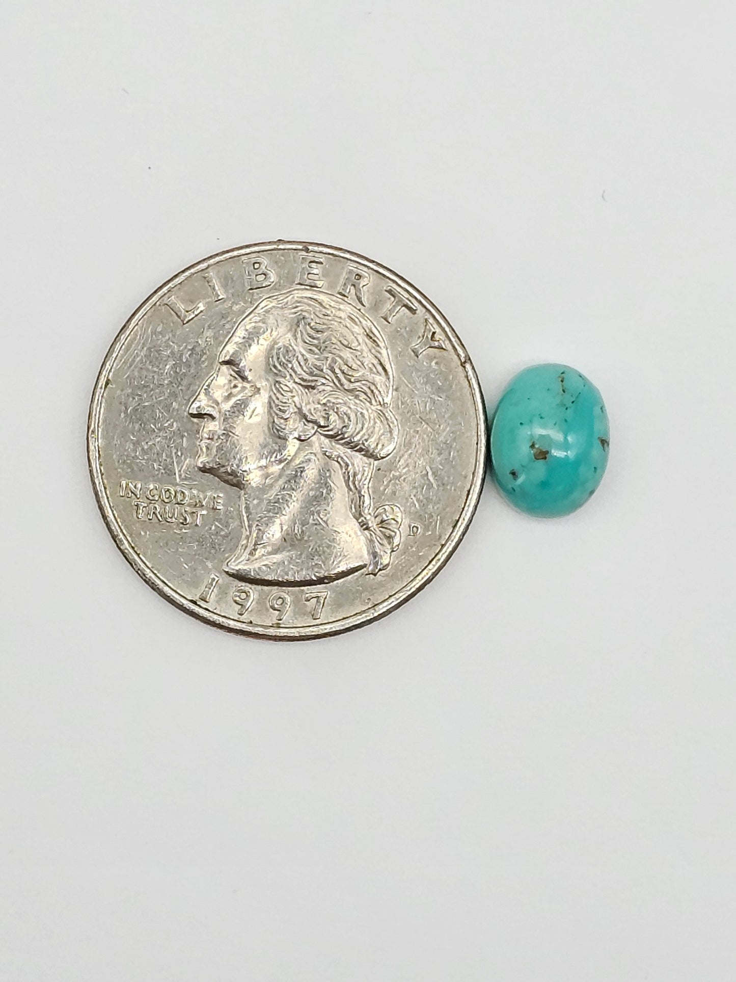 Mexican Turquoise Cabochon | Artisan Cut Gemstone