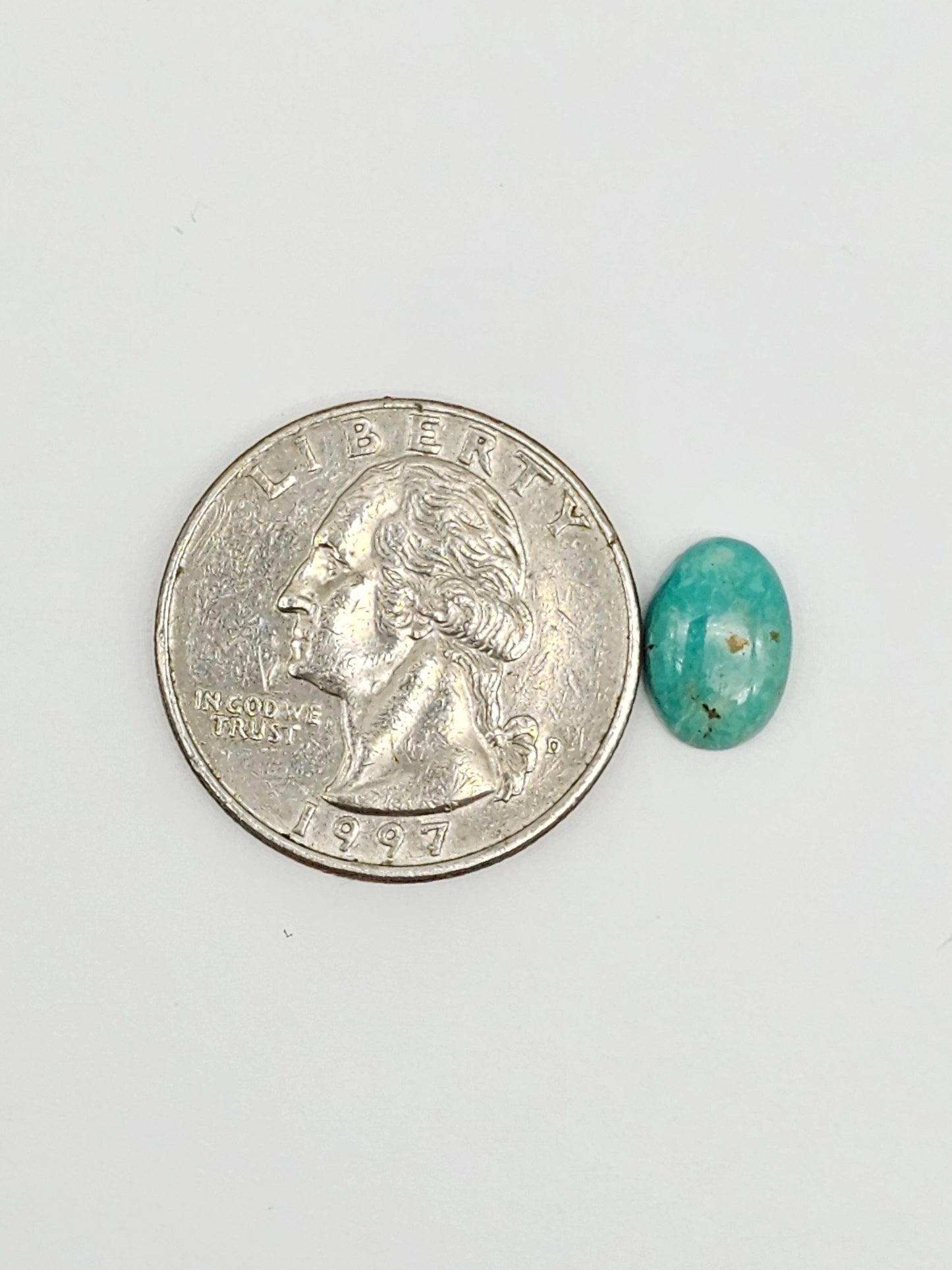 Mexican Turquoise Cabochon | Artisan Cut Gemstone