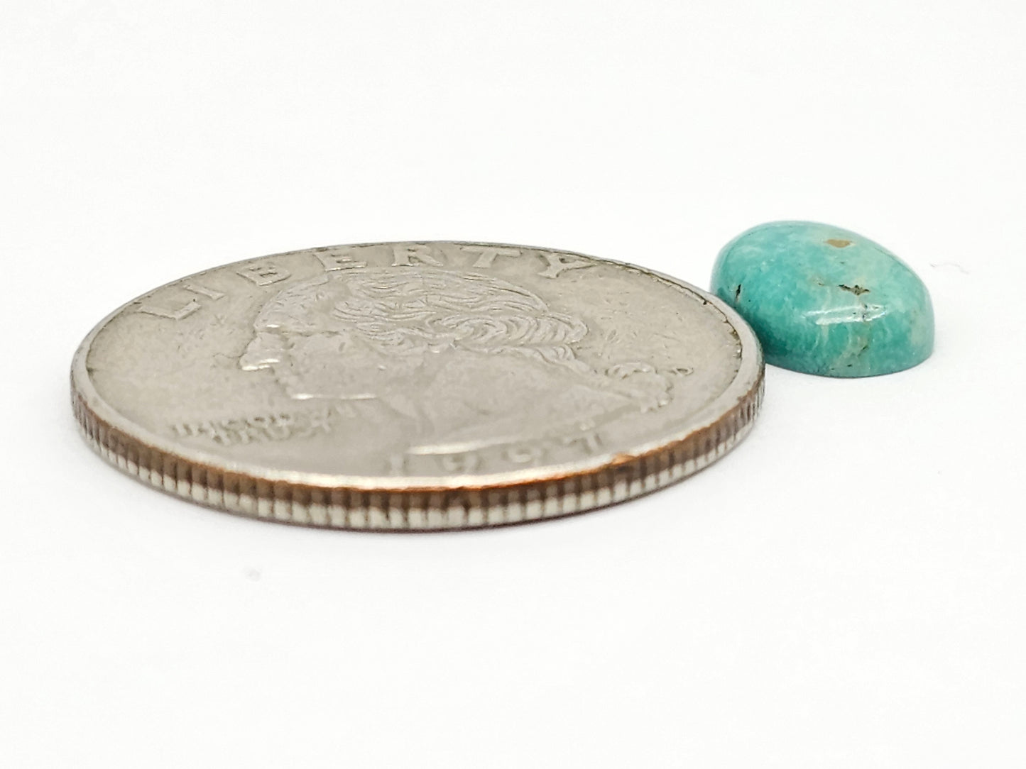 Mexican Turquoise Cabochon | Artisan Cut Gemstone