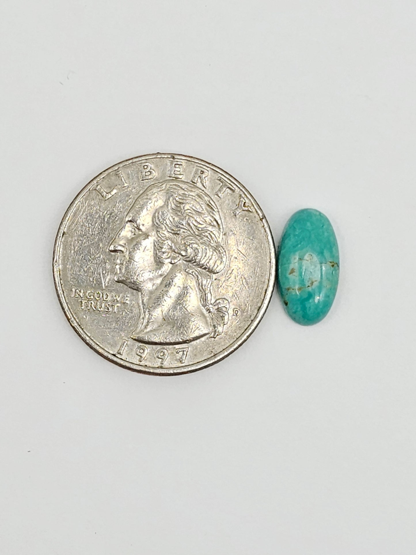 Mexican Turquoise Cabochon | Artisan Cut Gemstone
