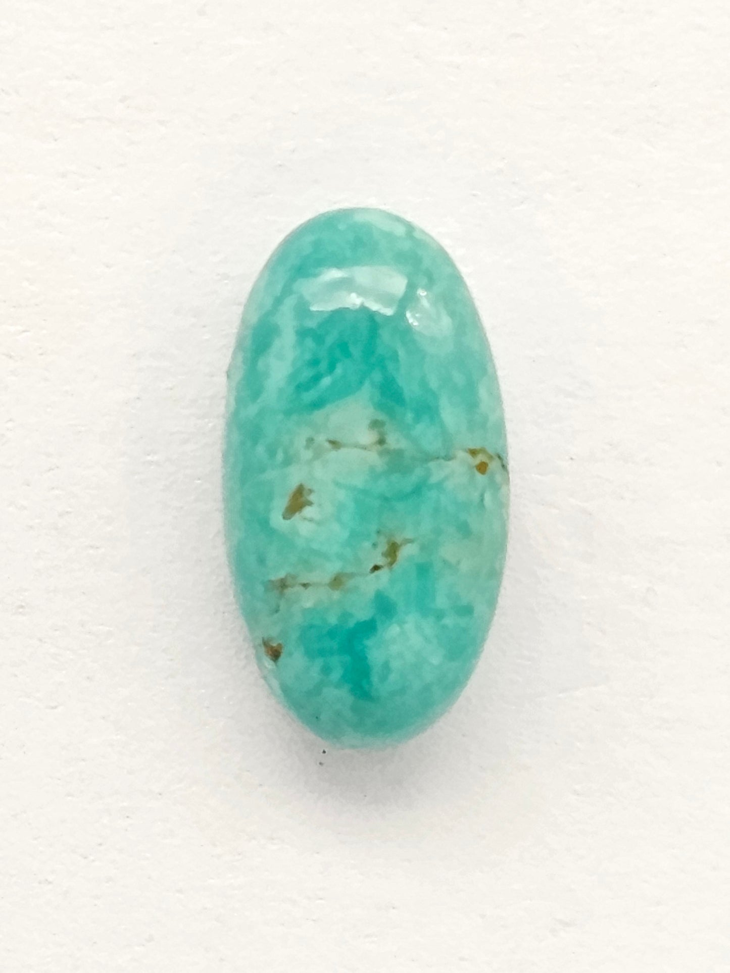 Mexican Turquoise Cabochon | Artisan Cut Gemstone