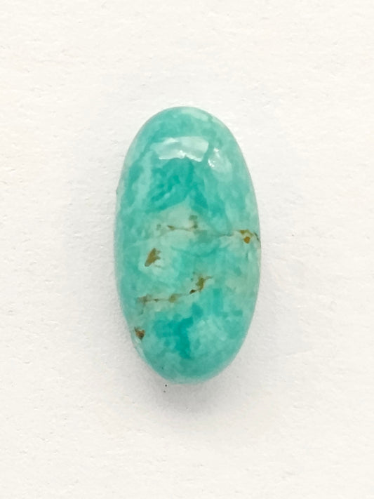 Mexican Turquoise Cabochon | Artisan Cut Gemstone