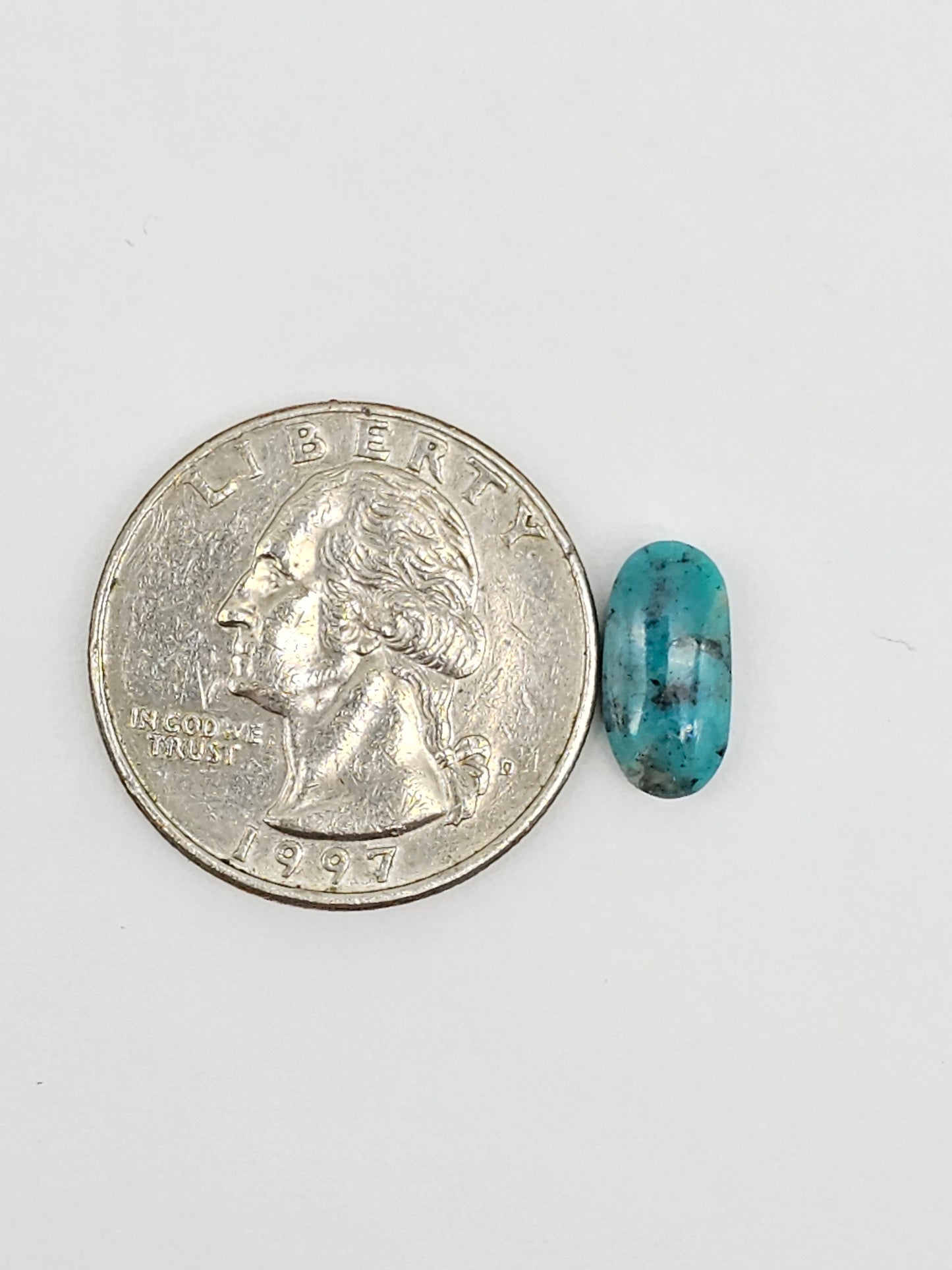 Mexican Turquoise Cabochon | Artisan Cut Gemstone