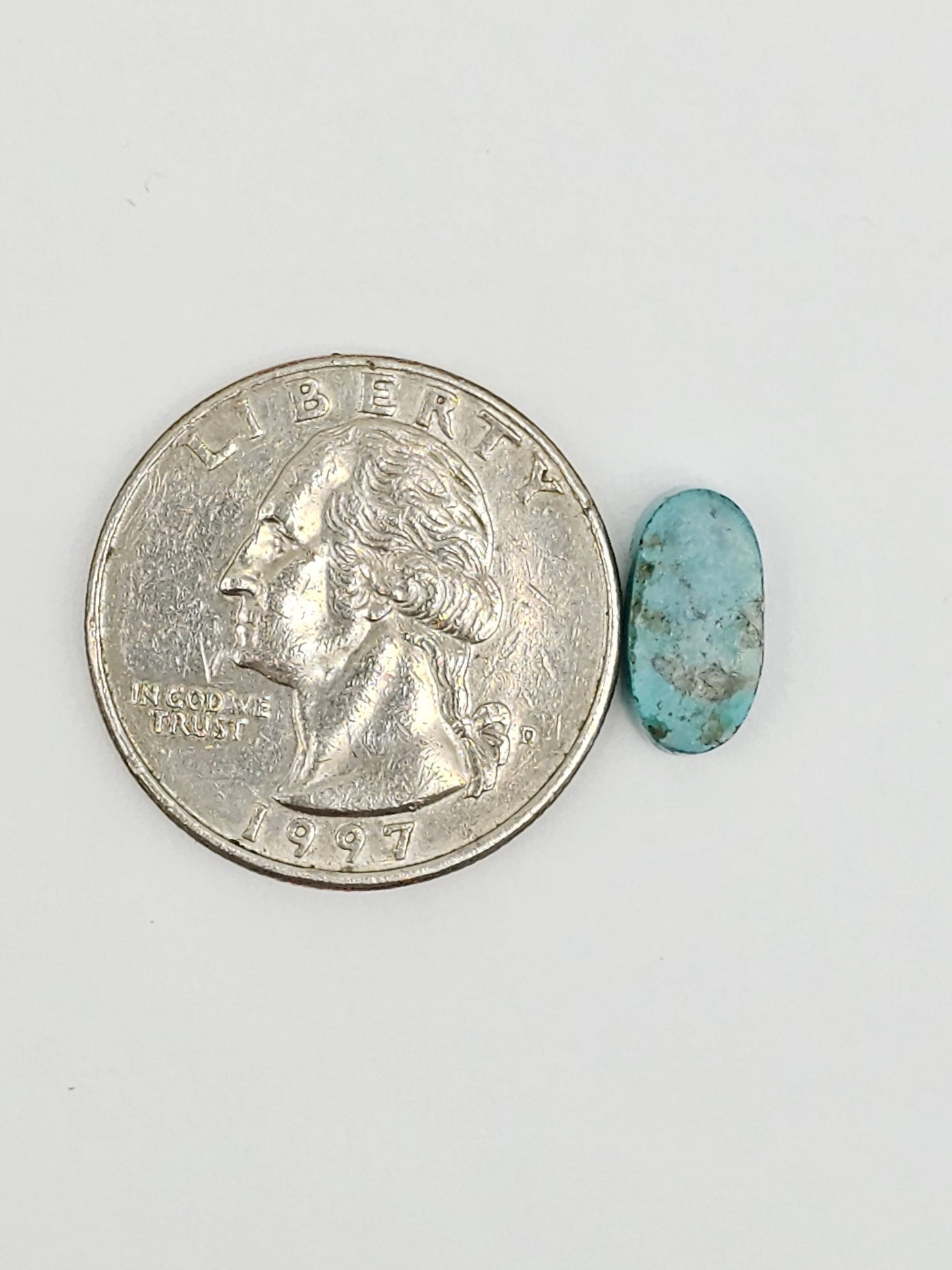 Mexican Turquoise Cabochon | Artisan Cut Gemstone