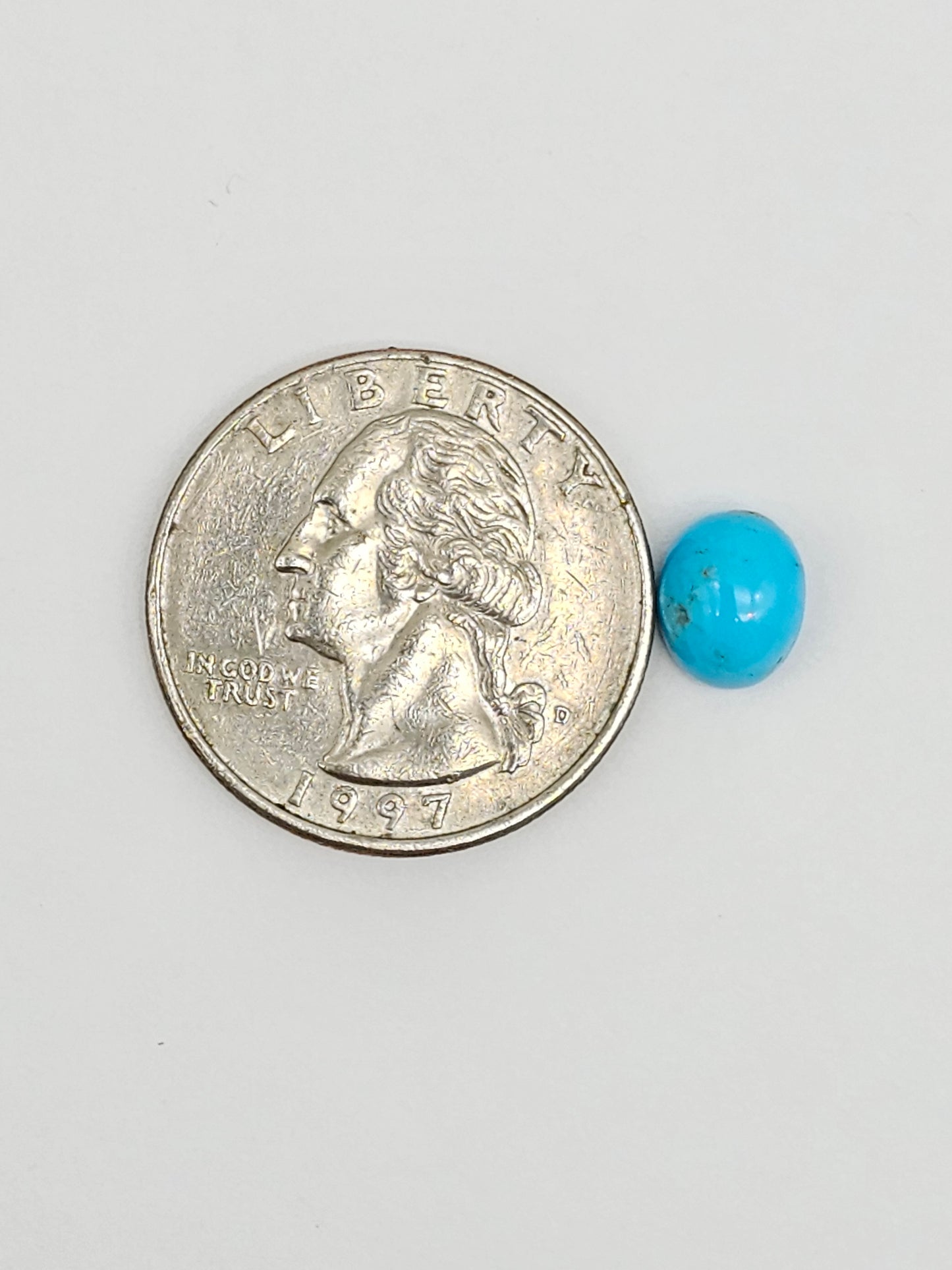 Mexican Turquoise Cabochon | Artisan Cut Gemstone