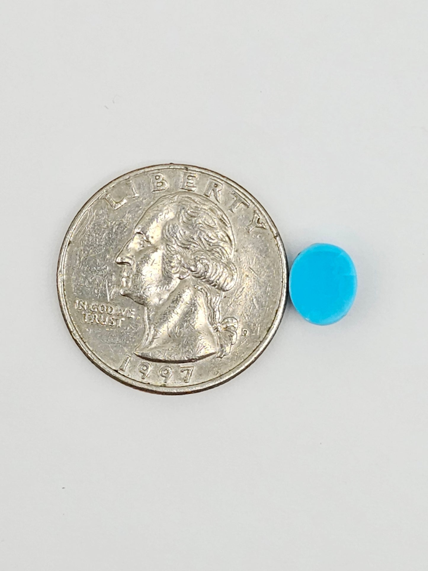 Mexican Turquoise Cabochon | Artisan Cut Gemstone