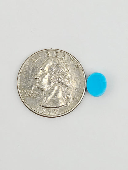 Mexican Turquoise Cabochon | Artisan Cut Gemstone