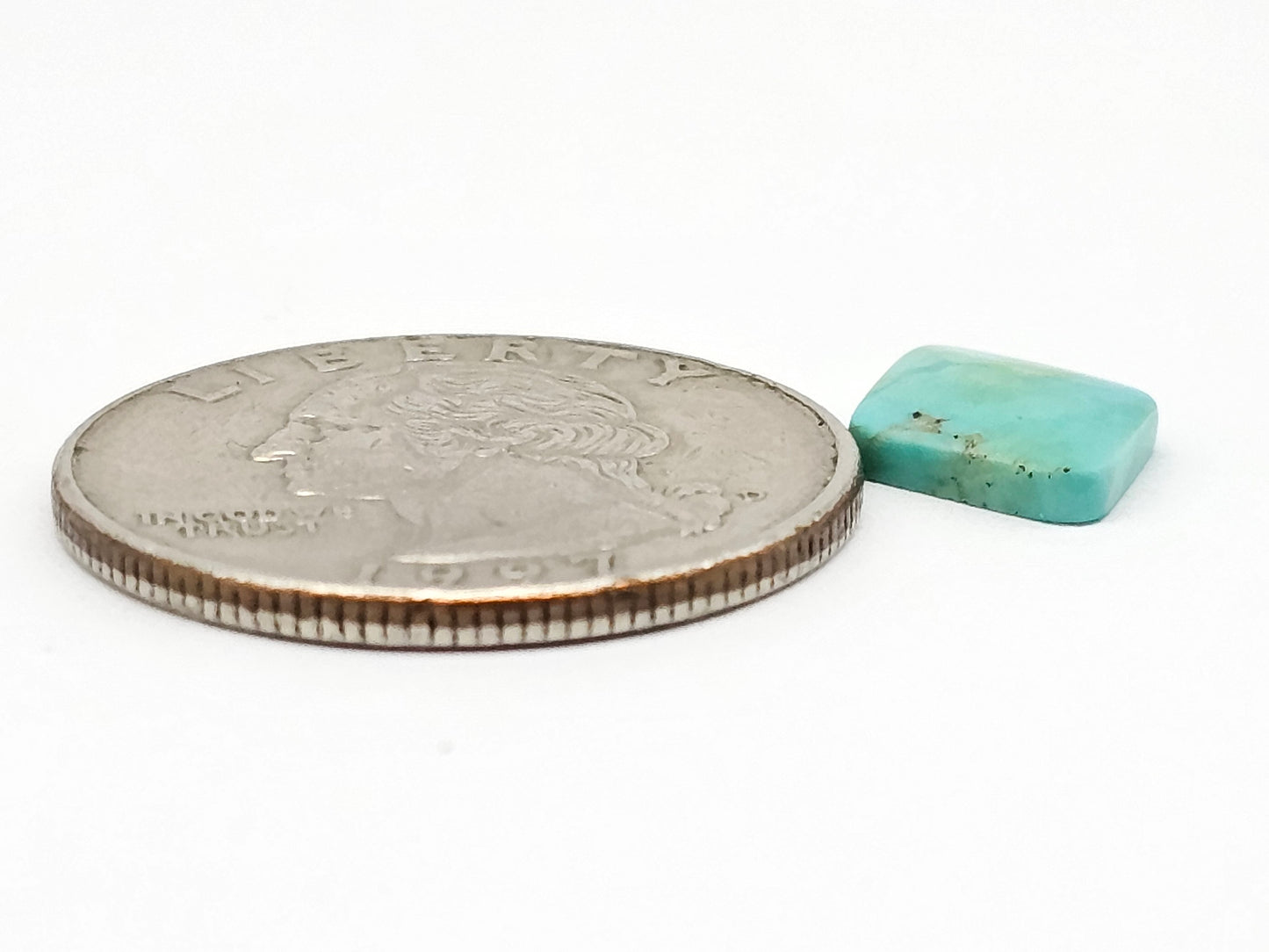 Mexican Turquoise Cabochon | Artisan Cut Gemstone