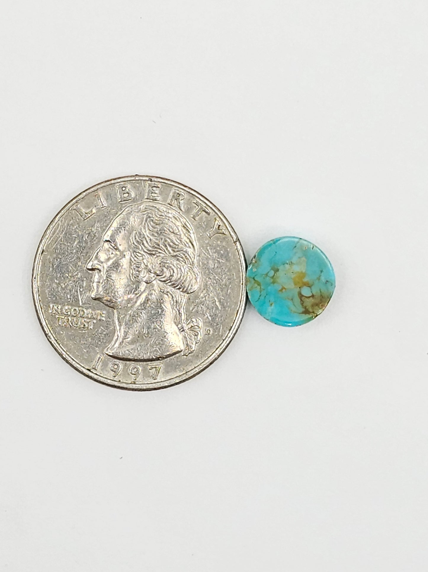 Mexican Turquoise Cabochon | Artisan Cut Gemstone