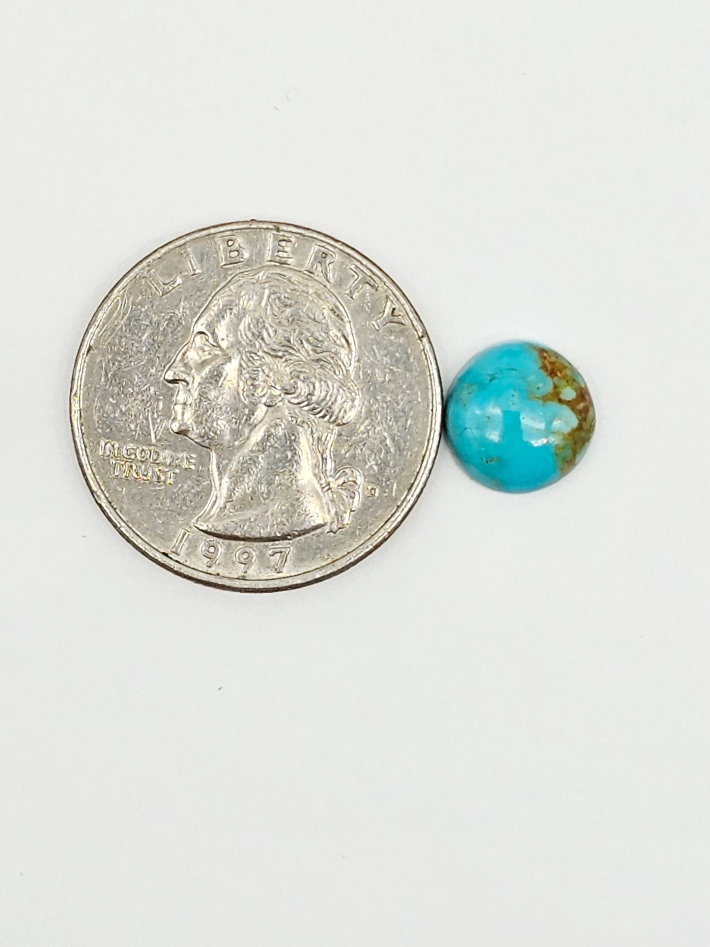 Mexican Turquoise Cabochon | Artisan Cut Gemstone