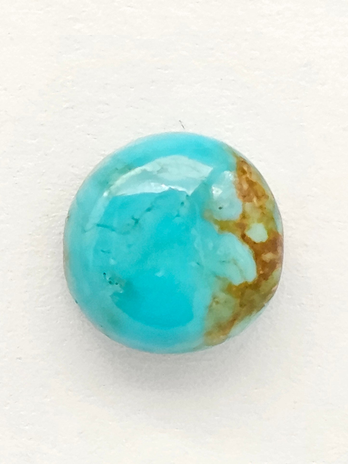 Mexican Turquoise Cabochon | Artisan Cut Gemstone