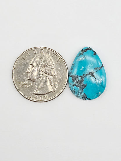 Cloud mountain Turquoise | Artisan Cut Gemstone