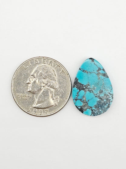 Cloud mountain Turquoise | Artisan Cut Gemstone