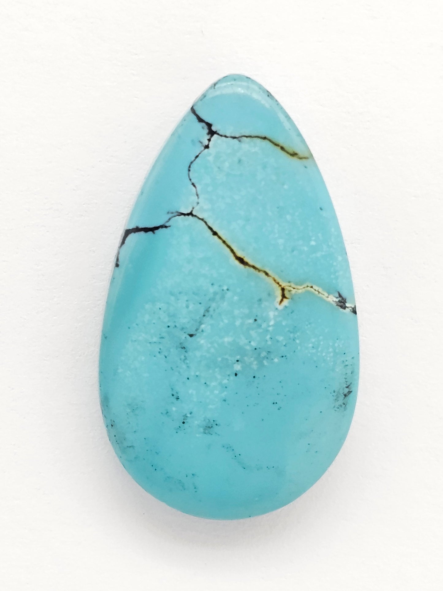 Cloud mountain Turquoise | Artisan Cut Gemstone