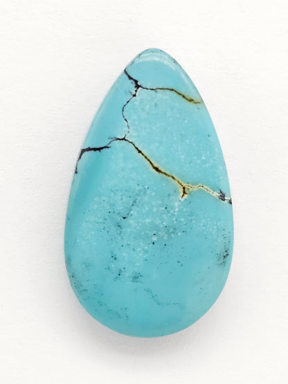 Cloud mountain Turquoise | Artisan Cut Gemstone