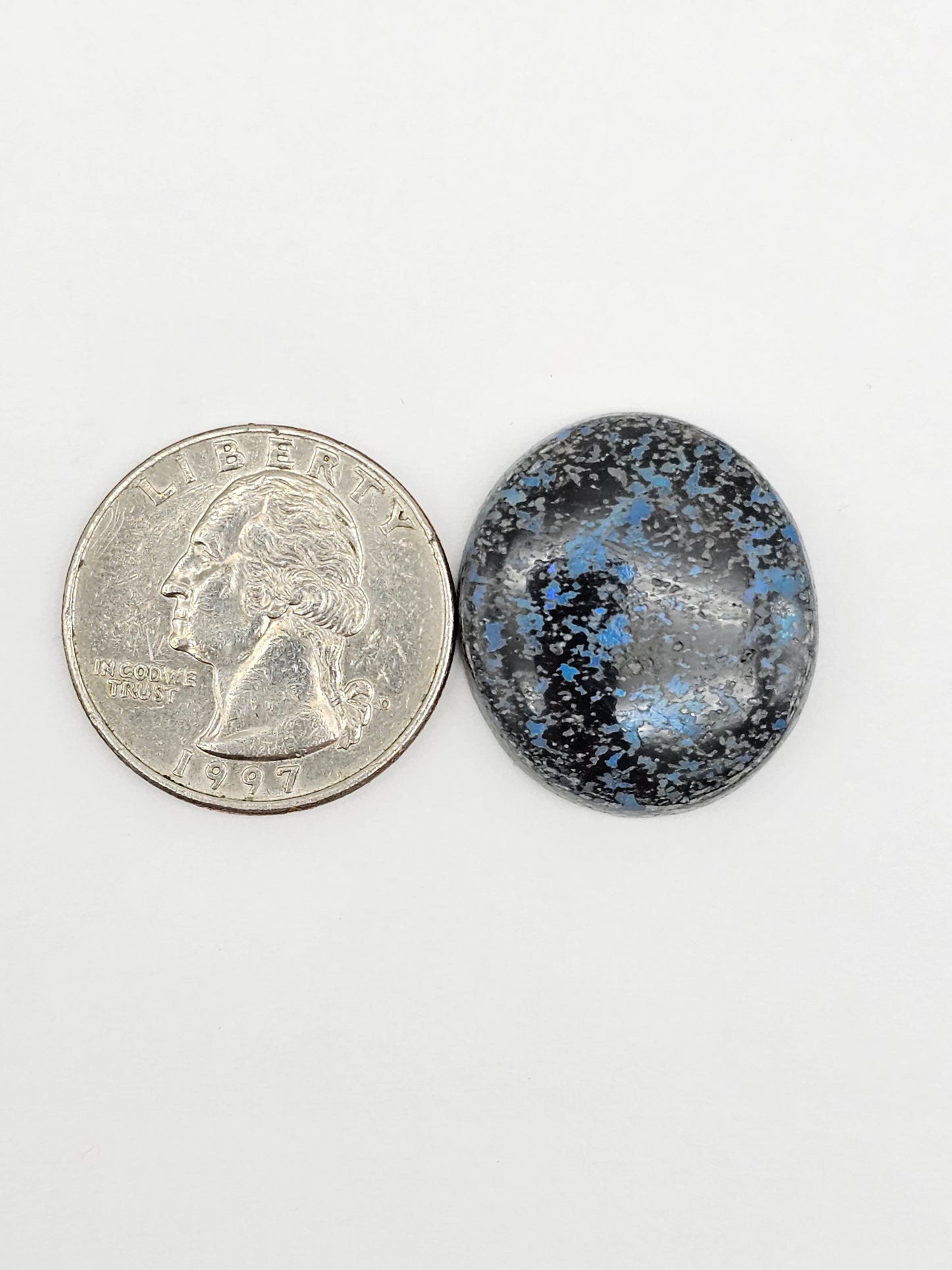 Rare Mexican Leopard Opal Cabochon