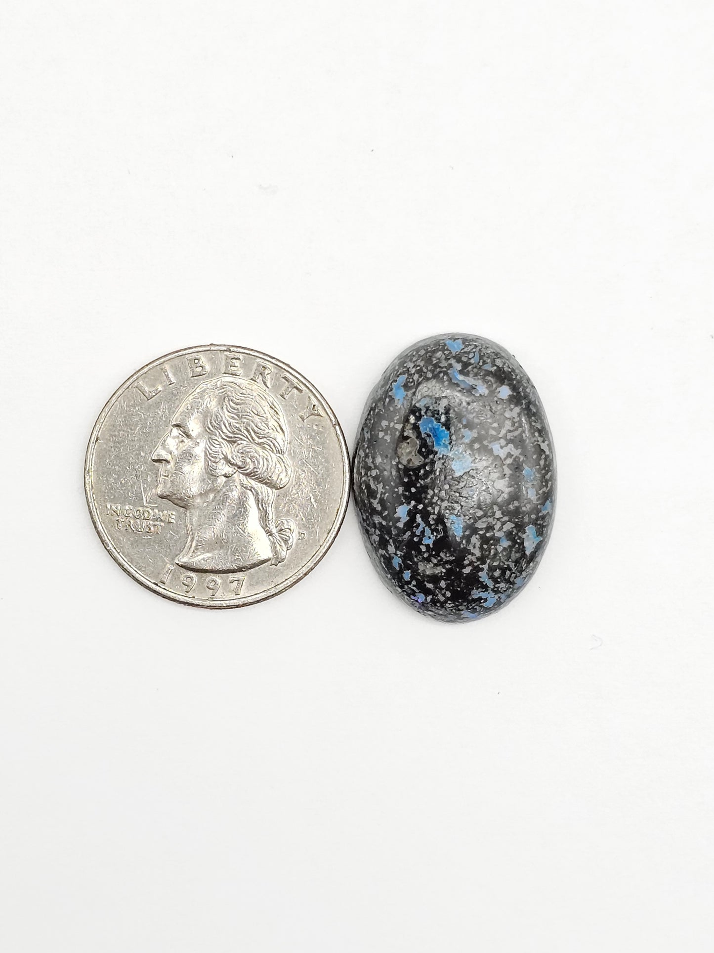 Rare Mexican Leopard Opal Cabochon