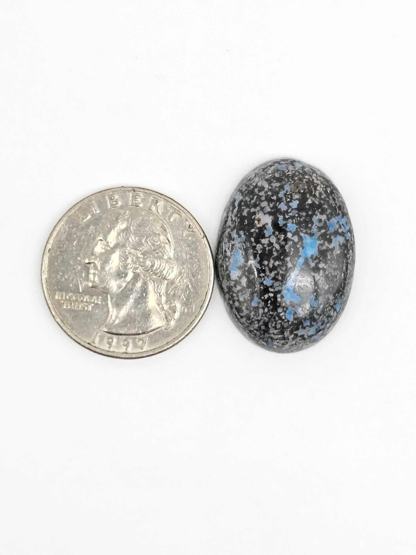 Rare Mexican Leopard Opal Cabochon