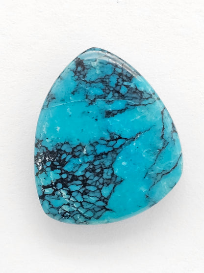Cloud mountain Turquoise | Artisan Cut Gemstone