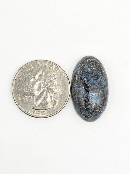 Rare Mexican Leopard Opal Cabochon