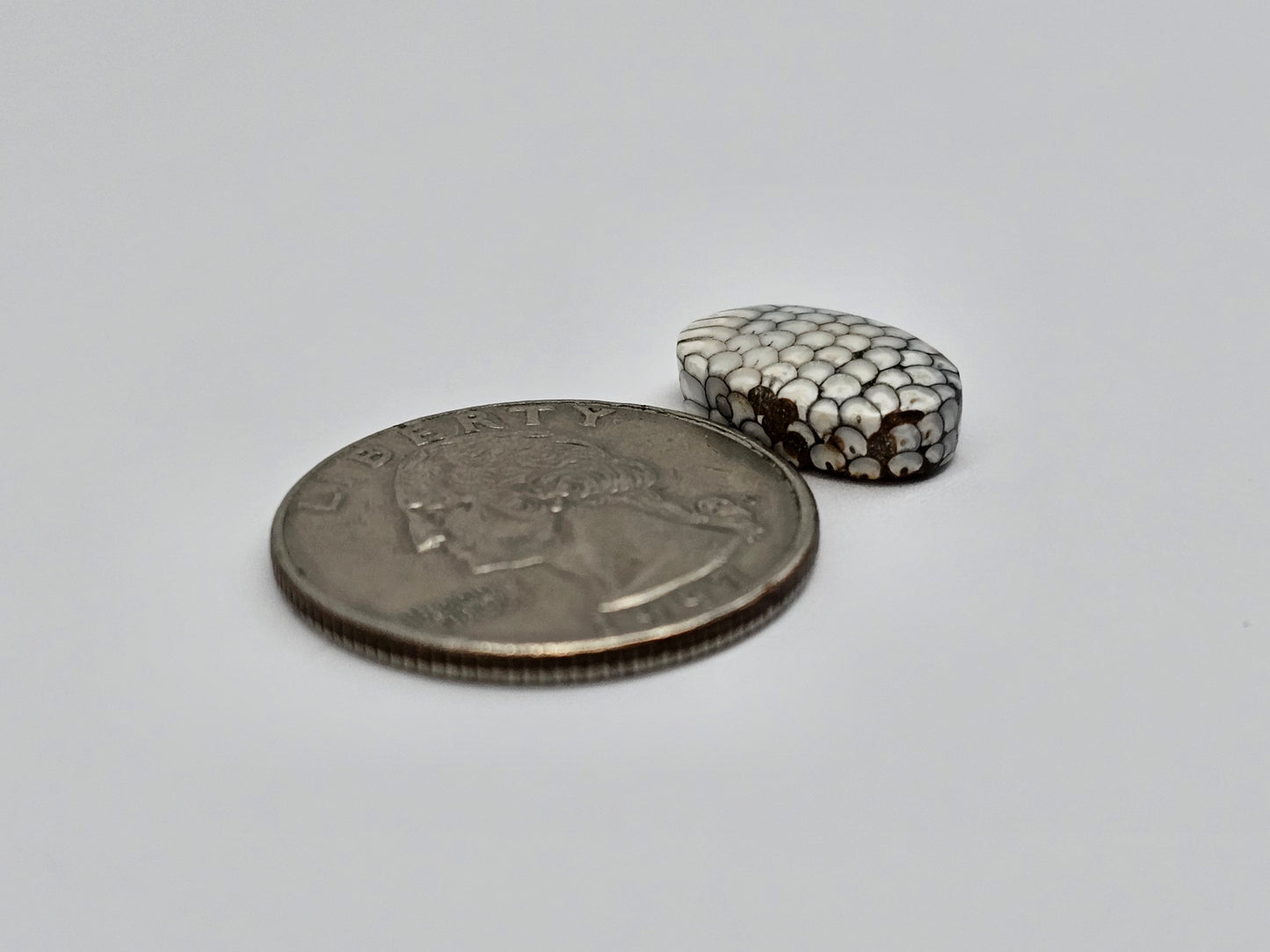 Snake skin agate cabochon