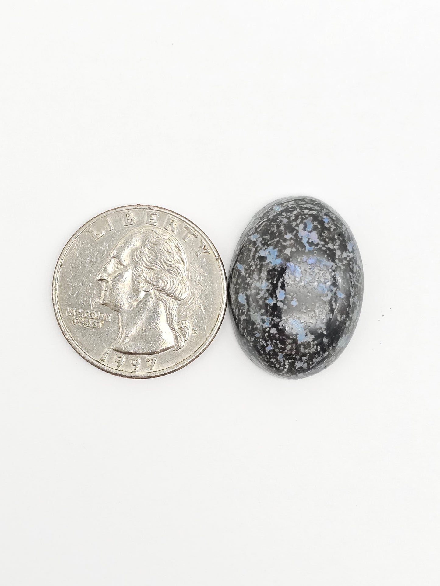 Rare Mexican Leopard Opal Cabochon