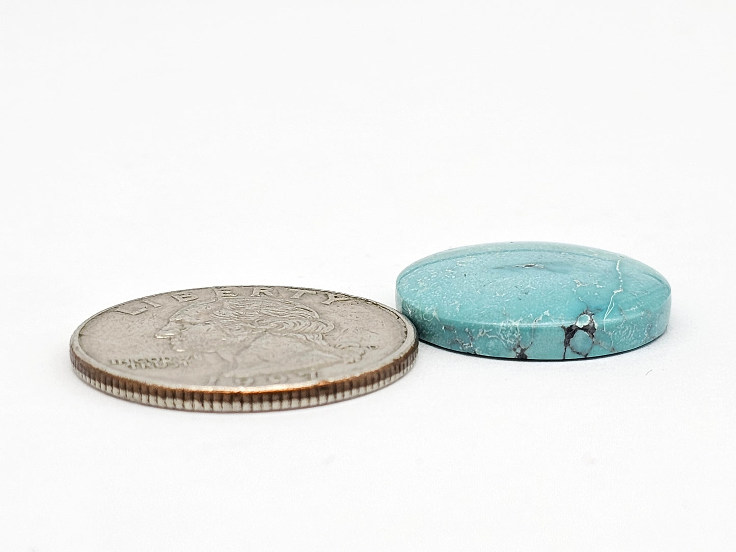 Cloud mountain Turquoise | Artisan Cut Gemstone