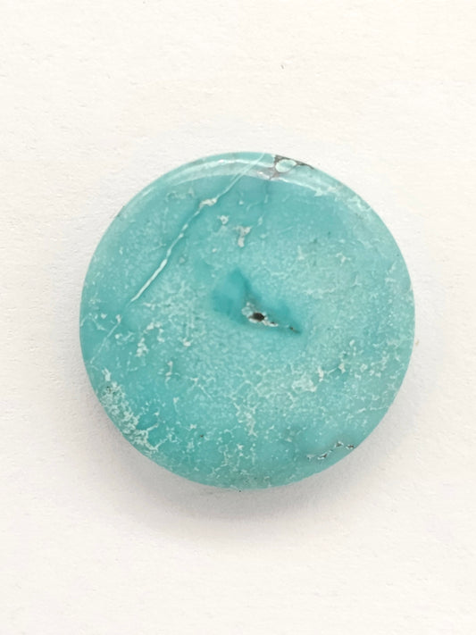 Cloud mountain Turquoise | Artisan Cut Gemstone