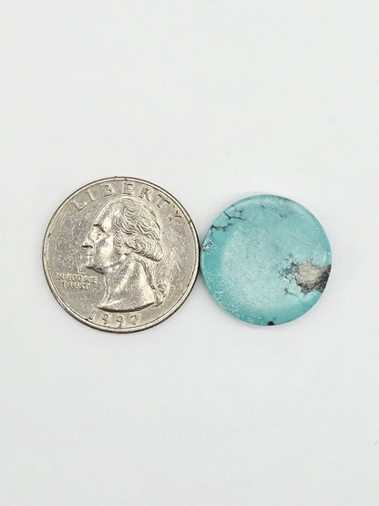 Cloud mountain Turquoise | Artisan Cut Gemstone