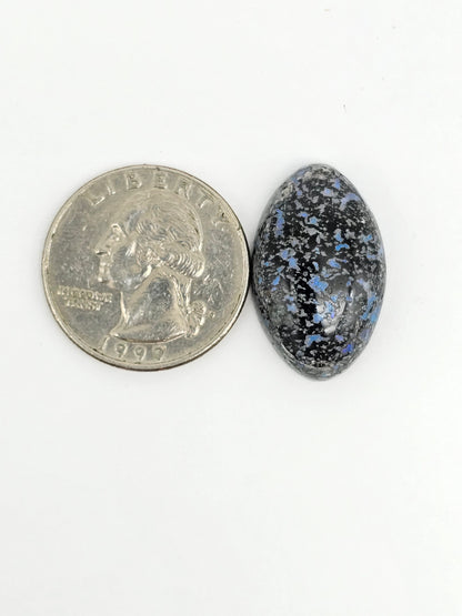 Rare Mexican Leopard Opal Cabochon