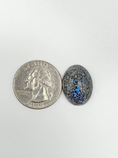 Rare Mexican Leopard Opal Cabochon