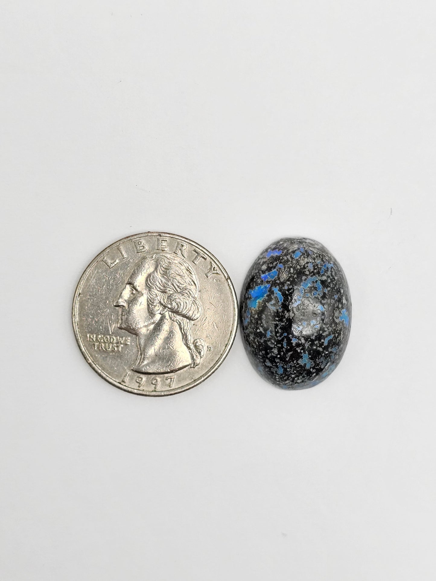 Rare Mexican Leopard Opal Cabochon