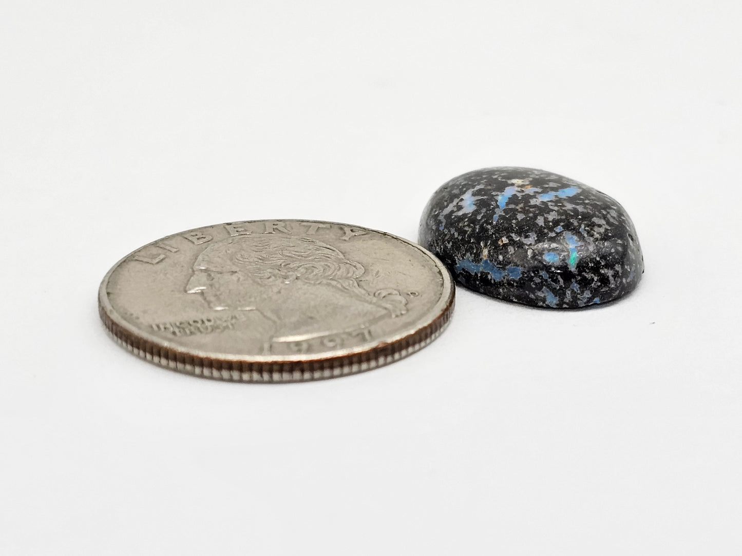 Rare Mexican Leopard Opal Cabochon