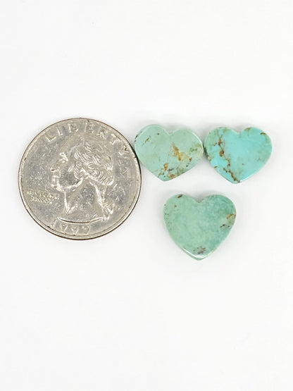 Mexican Turquoise Cabochon Set | Artisan Cut Gemstone