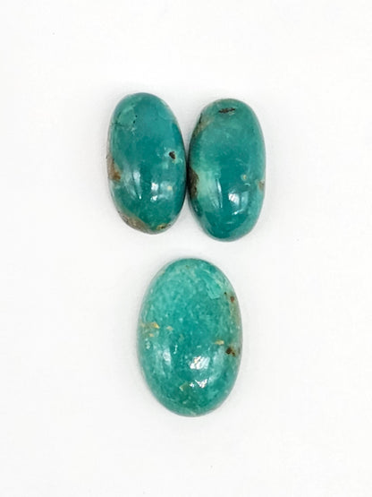 Mexican Turquoise Cabochon Set | Artisan Cut Gemstone