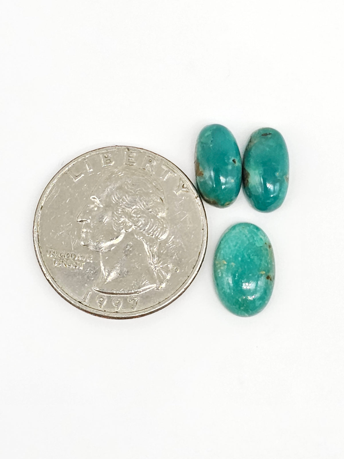 Mexican Turquoise Cabochon Set | Artisan Cut Gemstone