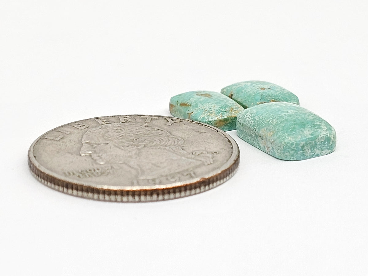 Mexican Turquoise Cabochon Set | Artisan Cut Gemstone